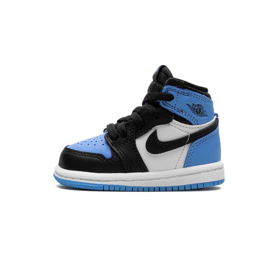 Air Jordan 1 High OG UNC Toe TD Baby Neu Authentifiziert Unisex CARPET KICKS