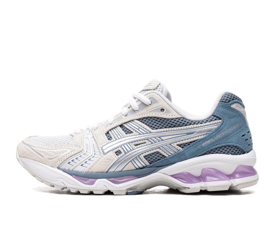 Asics grey blue online