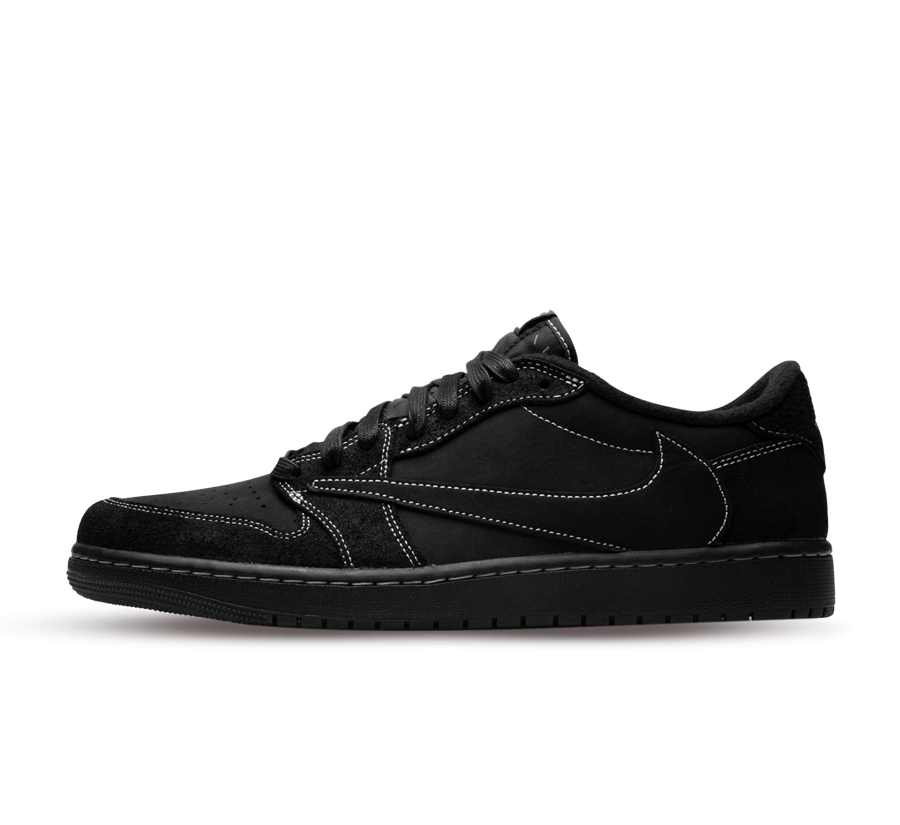 Air Jordan 1 Low OG SP Travis Scott Black Phantom Neu Authentifiziert Unisex CARPET KICKS