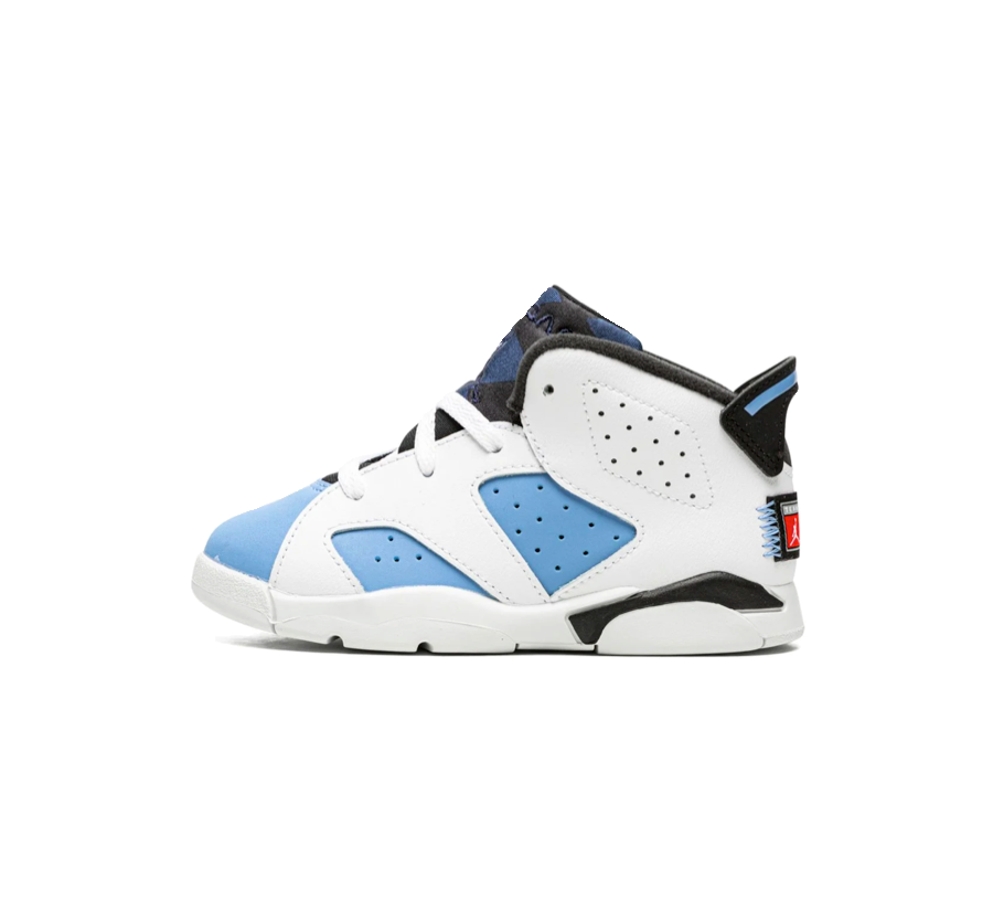 Air Jordan 6 UNC White (TD) Baby