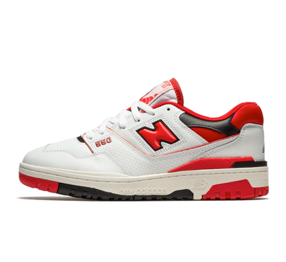 New Balance 550 White Team Red