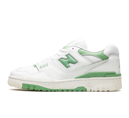 New Balance 550 White Mint Green