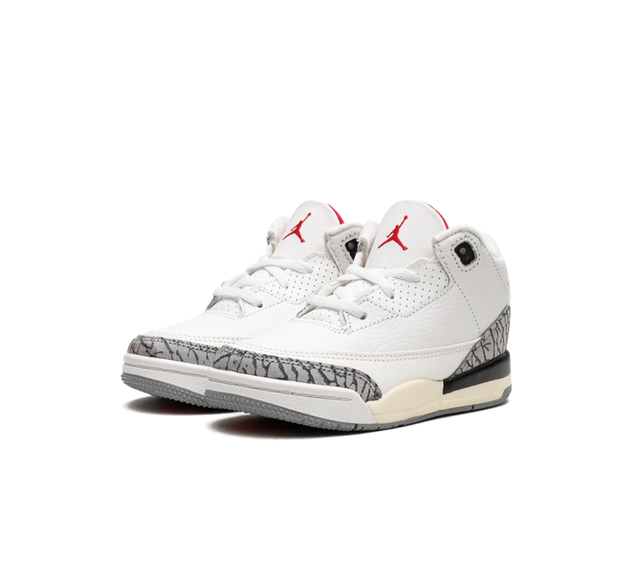 Air Jordan 3 White Cement Reimagined (TD) Baby