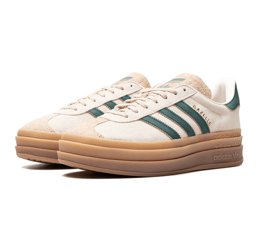 Adidas Gazelle Bold Cream Collegiate Green