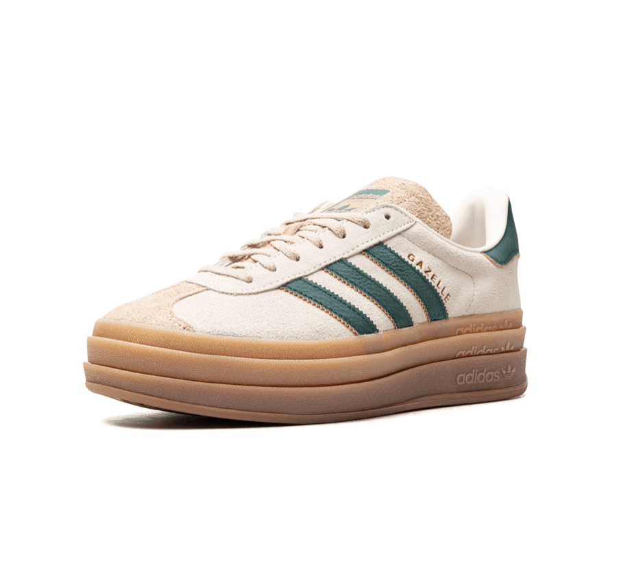 Adidas Gazelle Bold Cream Collegiate Green