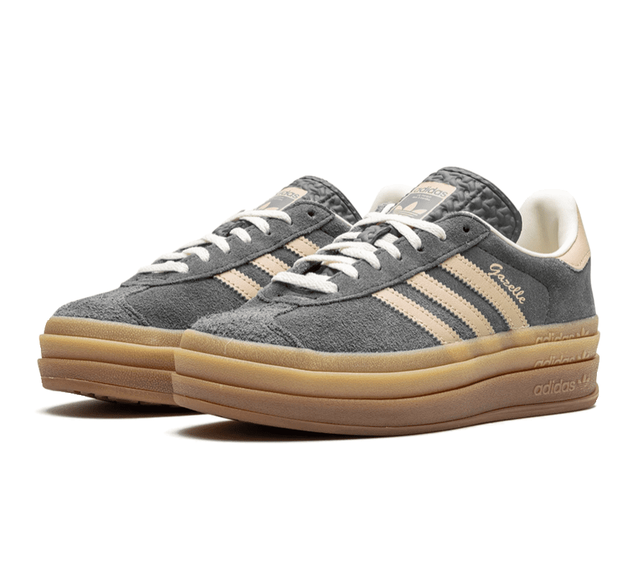 Adidas Gazelle Bold Grey Magic Beige Gum