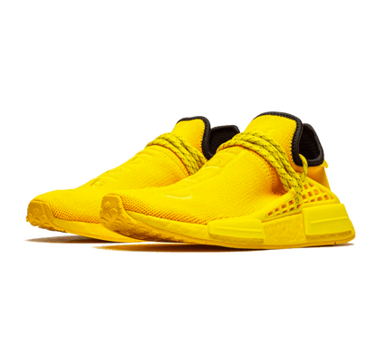 Adidas NMD Humanrace x Pharrell Williams Yellow Neu Authentifiziert Unisex CARPET KICKS