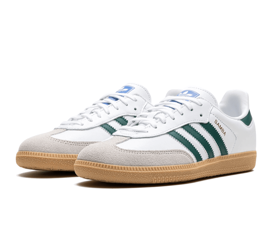 Adidas Samba OG White Collegiate Green