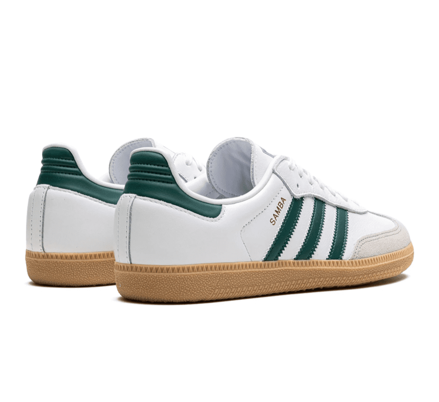 Adidas Samba OG White Collegiate Green