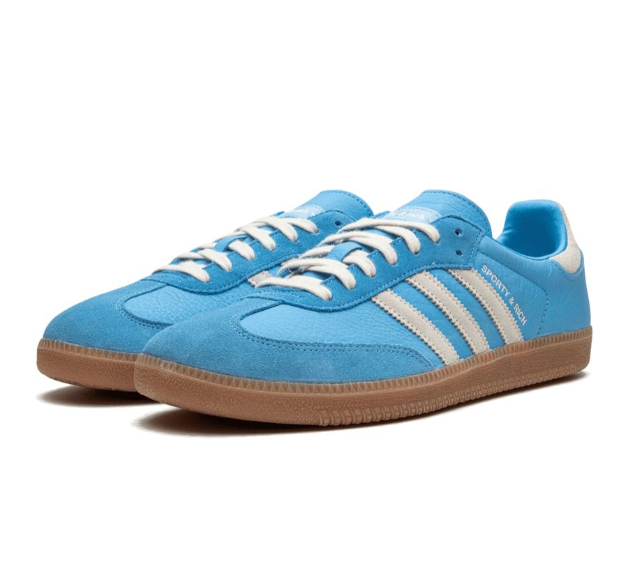 Adidas Samba OG x Sporty & Rich "Blue Grey"