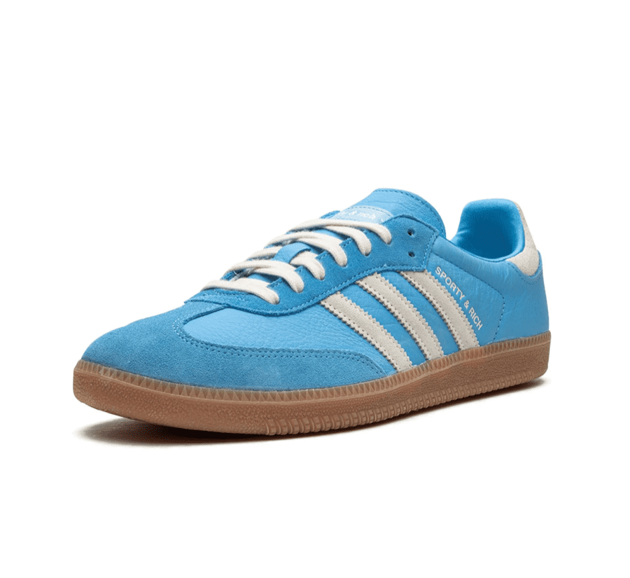 Adidas Samba OG x Sporty & Rich "Blue Grey"