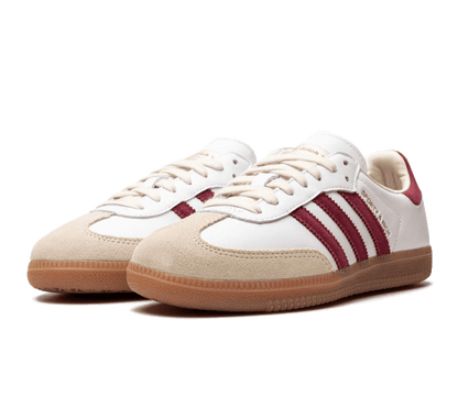 Adidas Samba OG x Sporty & Rich "White Core Burgundy"