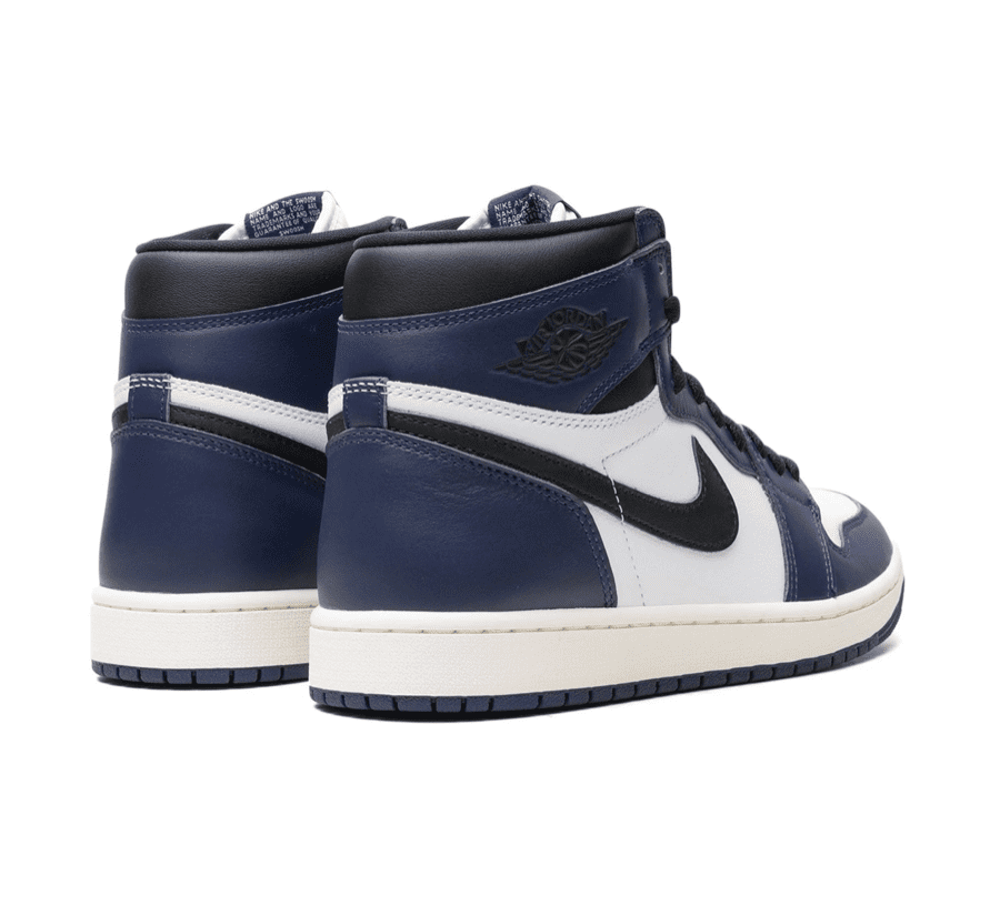 Air Jordan 1 High OG Midnight Navy Hinten