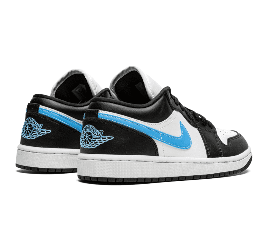 Air Jordan 1 Low Black University Blue White