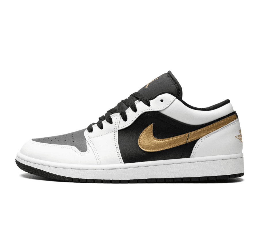 Air Jordan 1 Low Gold Swoosh