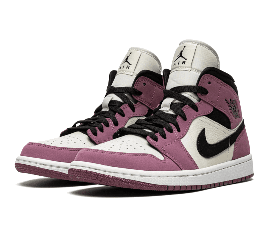 Air Jordan 1 Mid Berry Pink (W)