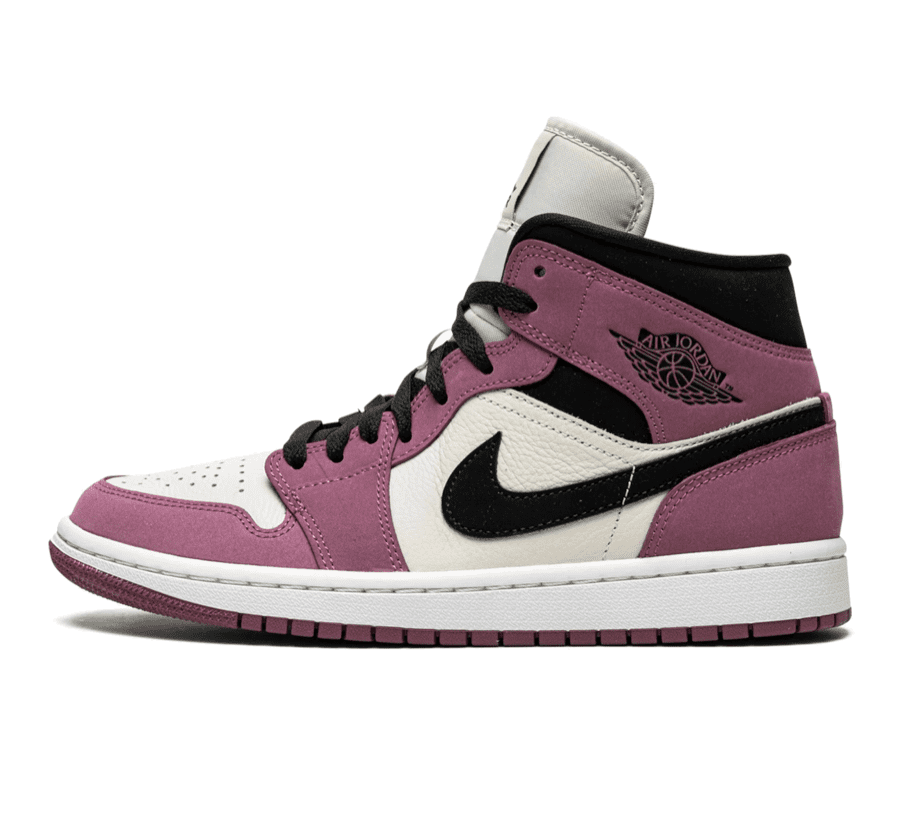 Air Jordan 1 Mid Berry Pink (W)