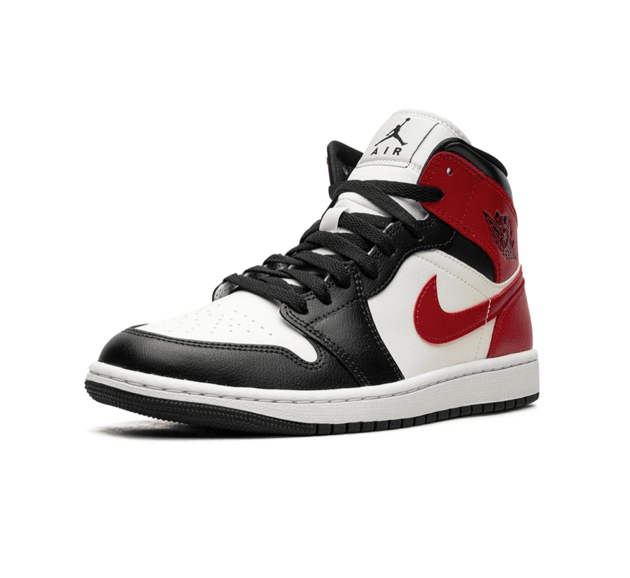 Air Jordan 1 Mid Black Toe