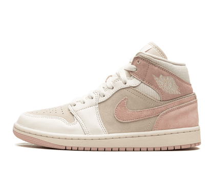 Air Jordan 1 Mid Coconut Milk Legend Pink