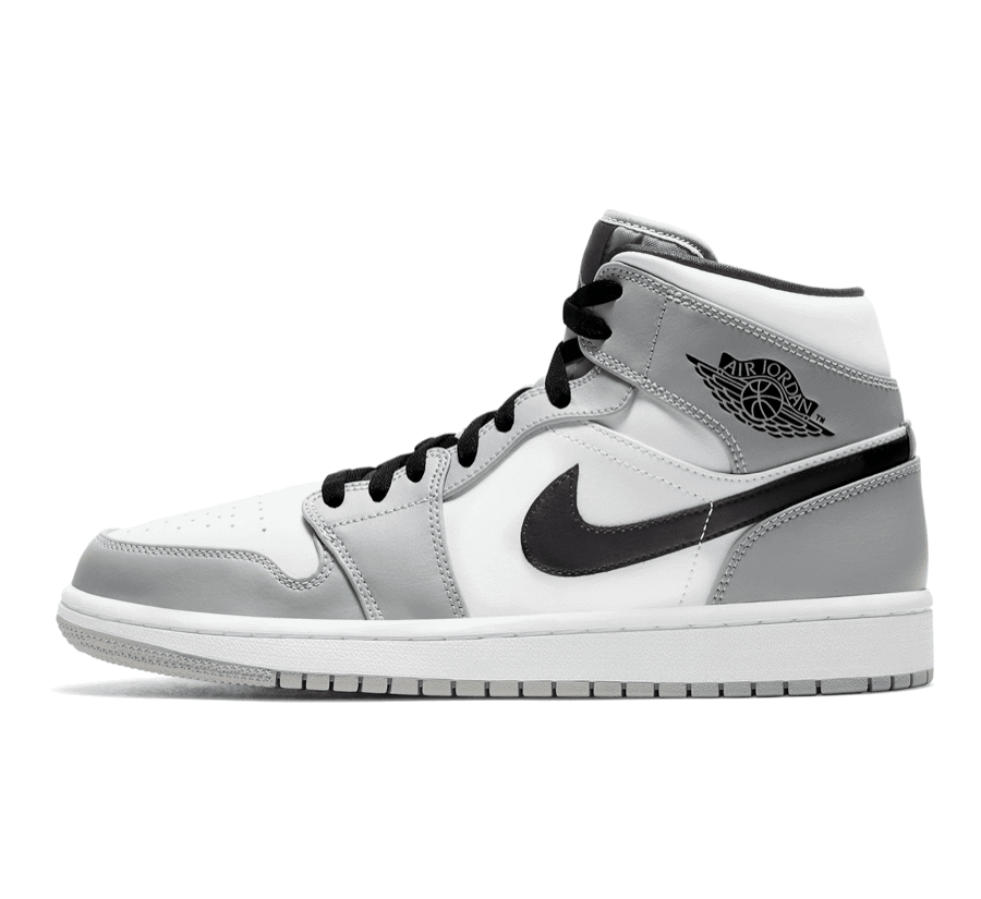 Air Jordan 1 Mid Light Smoke Grey