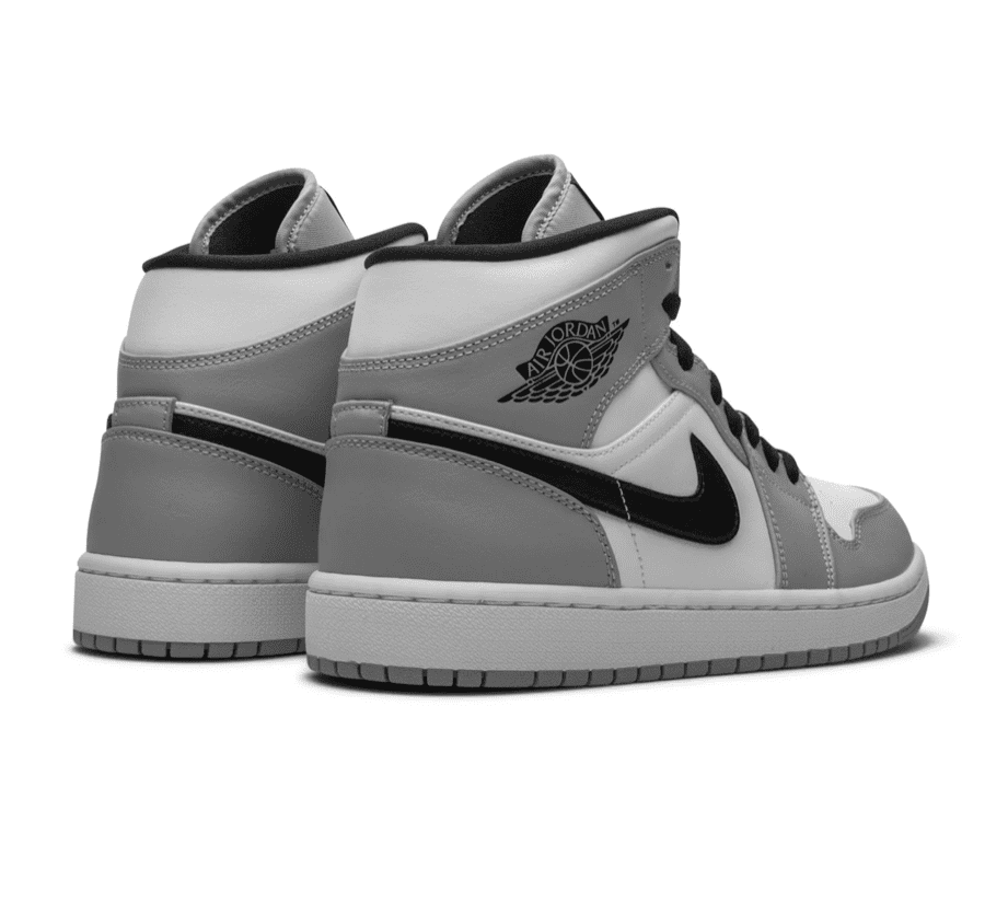 Air Jordan 1 Mid Light Smoke Grey