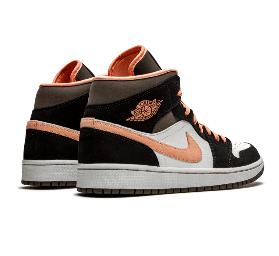 Air Jordan 1 Mid Peach Mocha (W)