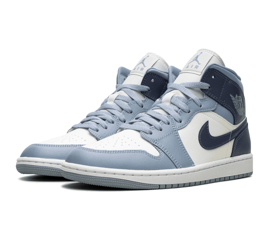 Air Jordan 1 Mid Two Tone Blue