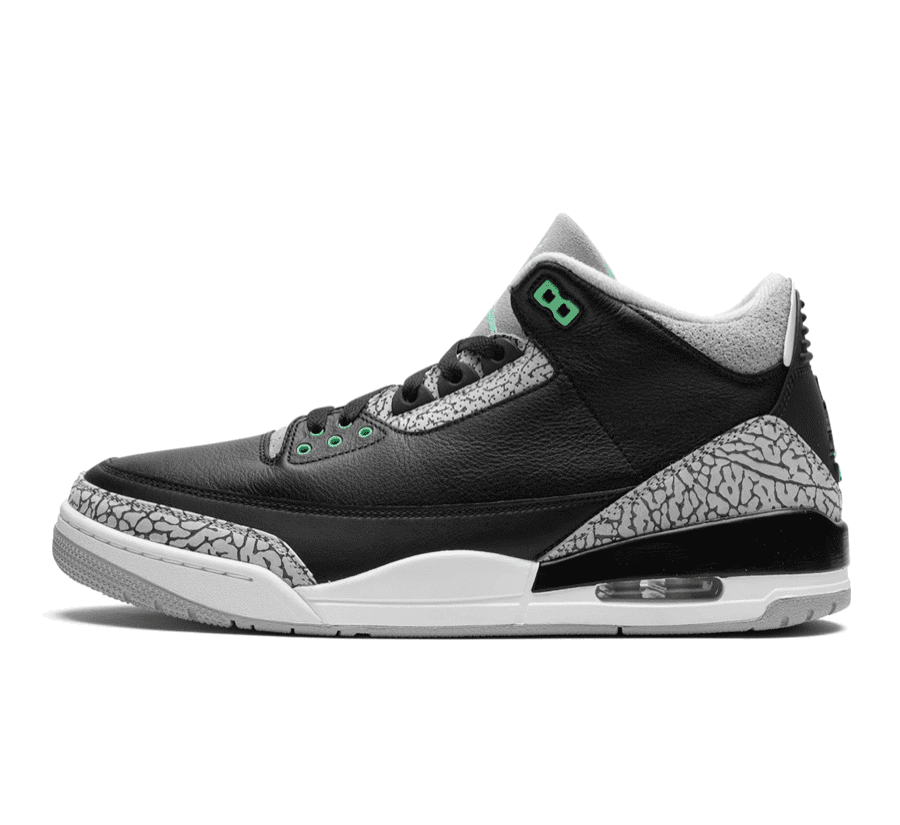 Air Jordan 3 Green Glow