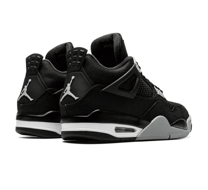 Air Jordan 4 Black Canvas