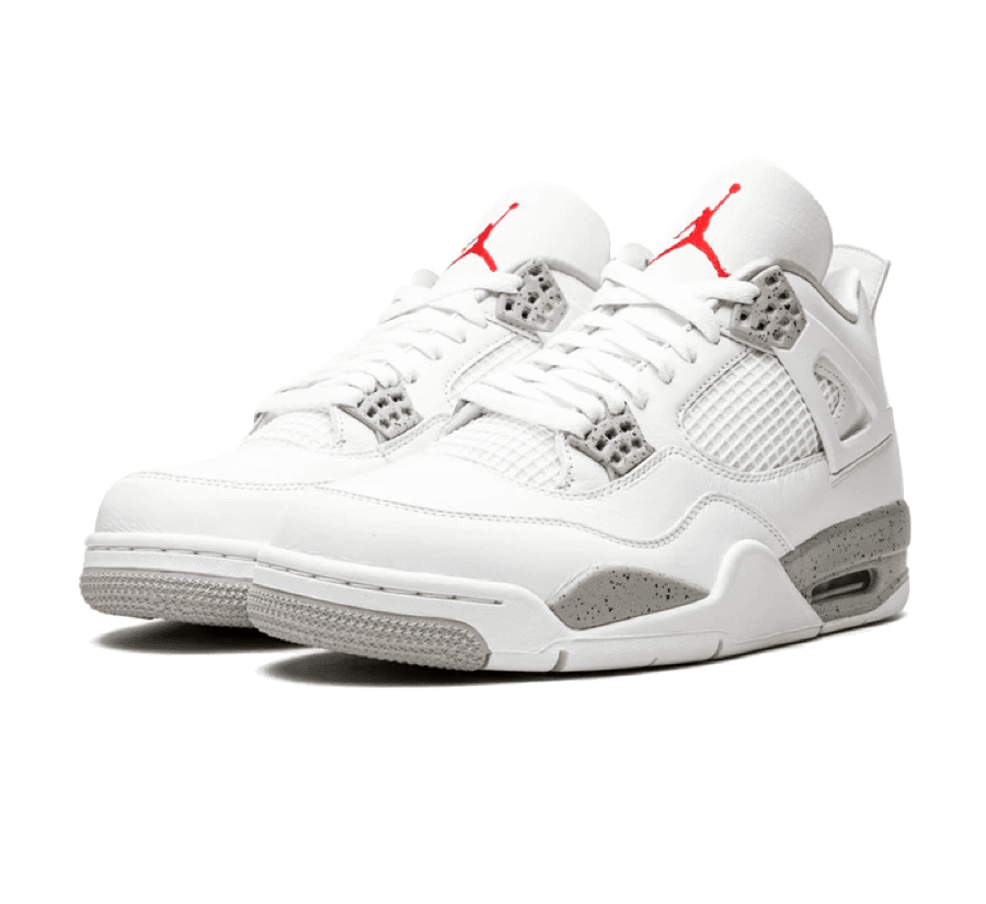 Air Jordan 4 Tech White Oreo