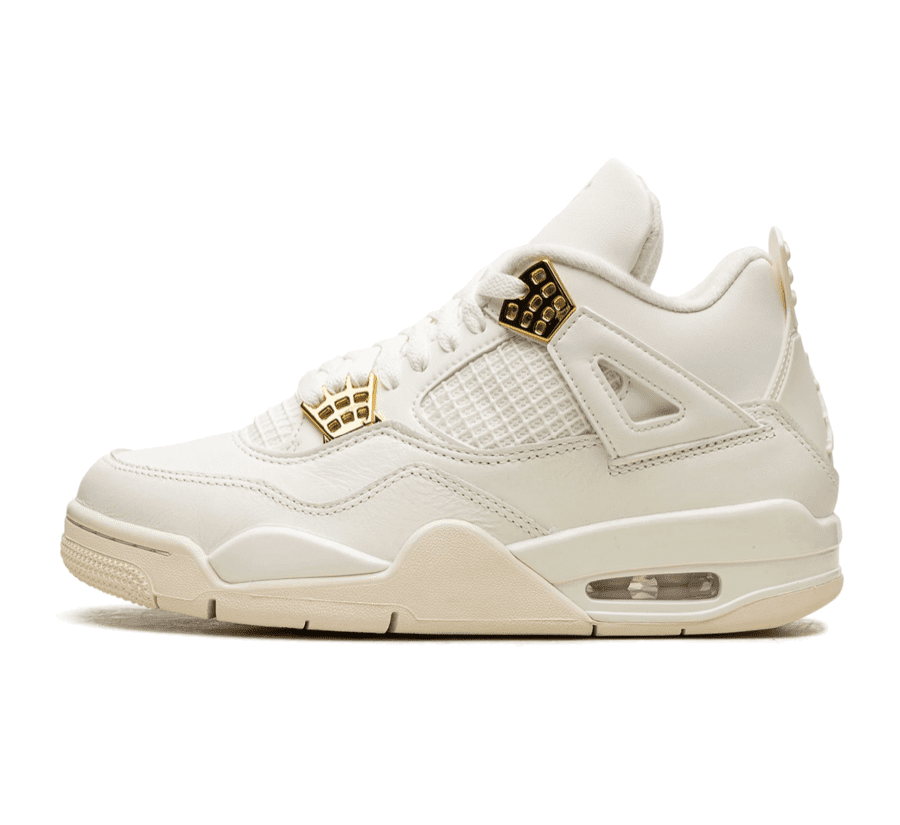 Air Jordan 4 Metallic Gold