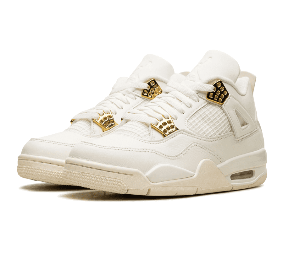 Air Jordan 4 Metallic Gold