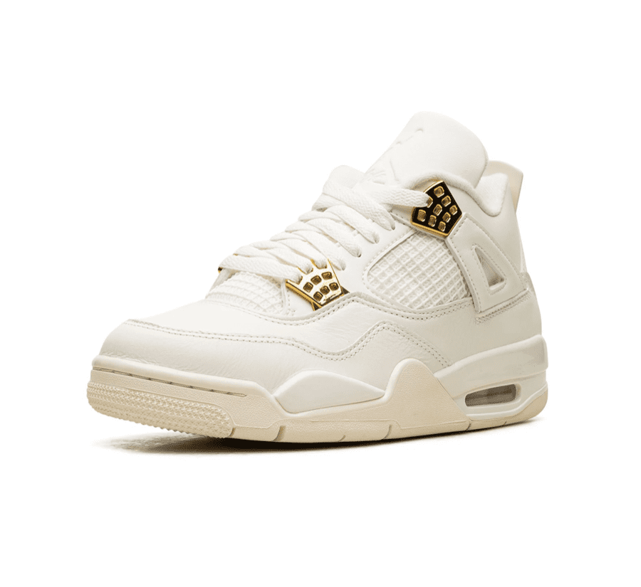 Air Jordan 4 Metallic Gold