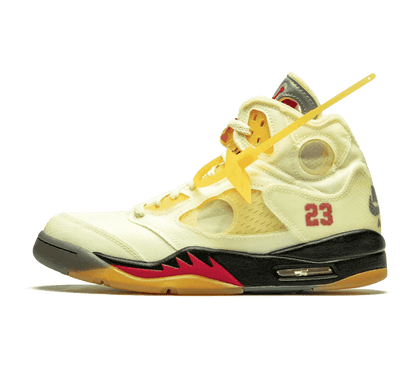 Air Jordan 5 x Off-White "Sail"