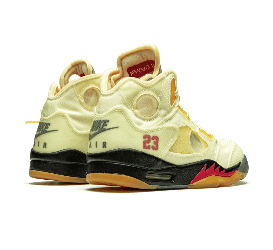 Air Jordan 5 x Off-White "Sail"