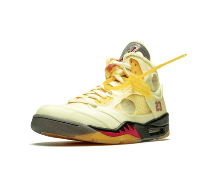 Air Jordan 5 x Off-White "Sail"