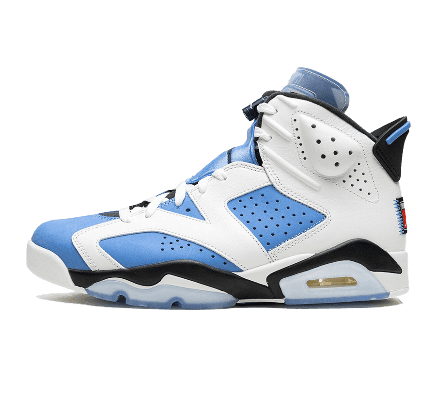 Air Jordan 6 UNC White