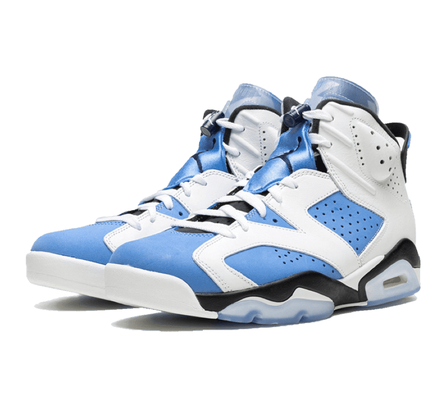 Air Jordan 6 UNC White