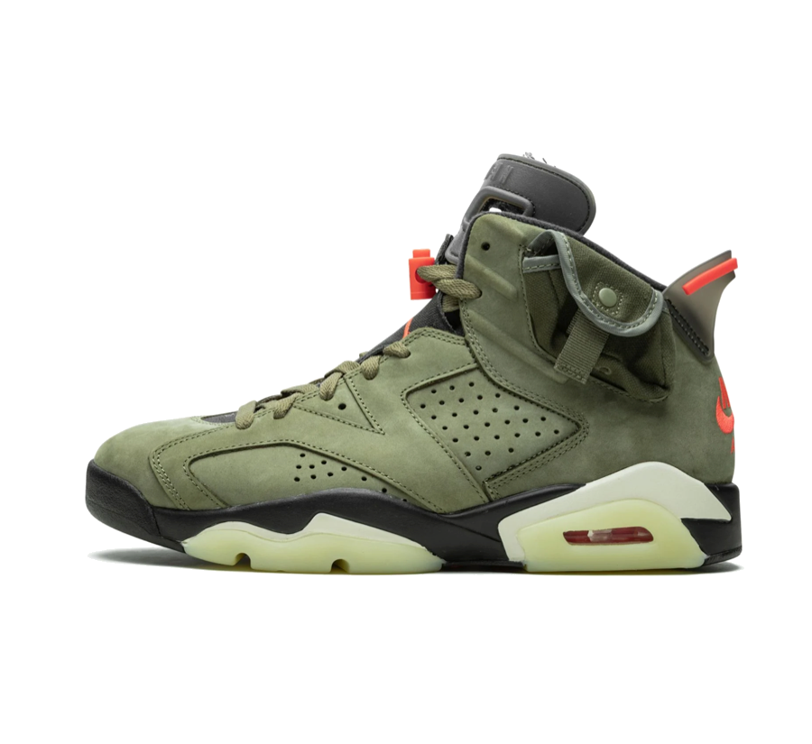 Air Jordan 6 x Travis Scott "Olive"