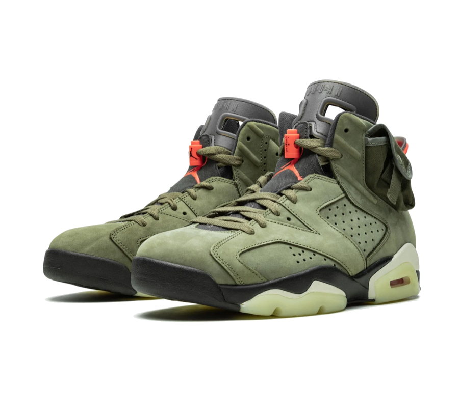 Air Jordan 6 x Travis Scott "Olive"