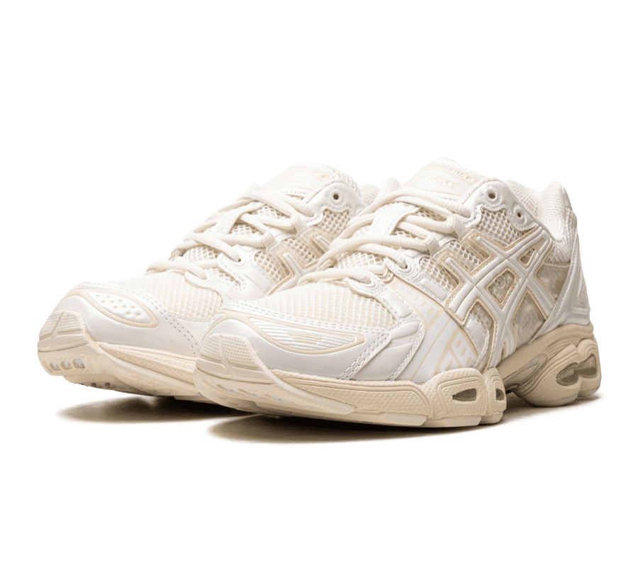 Asics UB3-S Gel-Nimbus 9 x Jessica Gonsalves Cream White