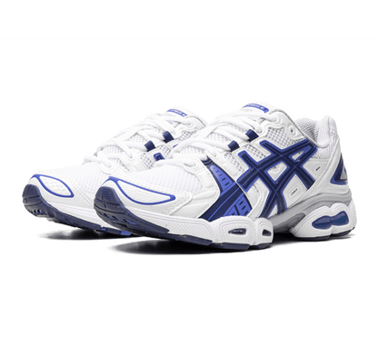 Asics Gel-Nimbus 9 White Indigo Blue