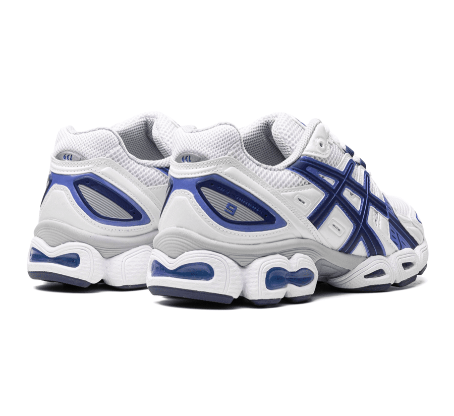 Asics Gel-Nimbus 9 White Indigo Blue