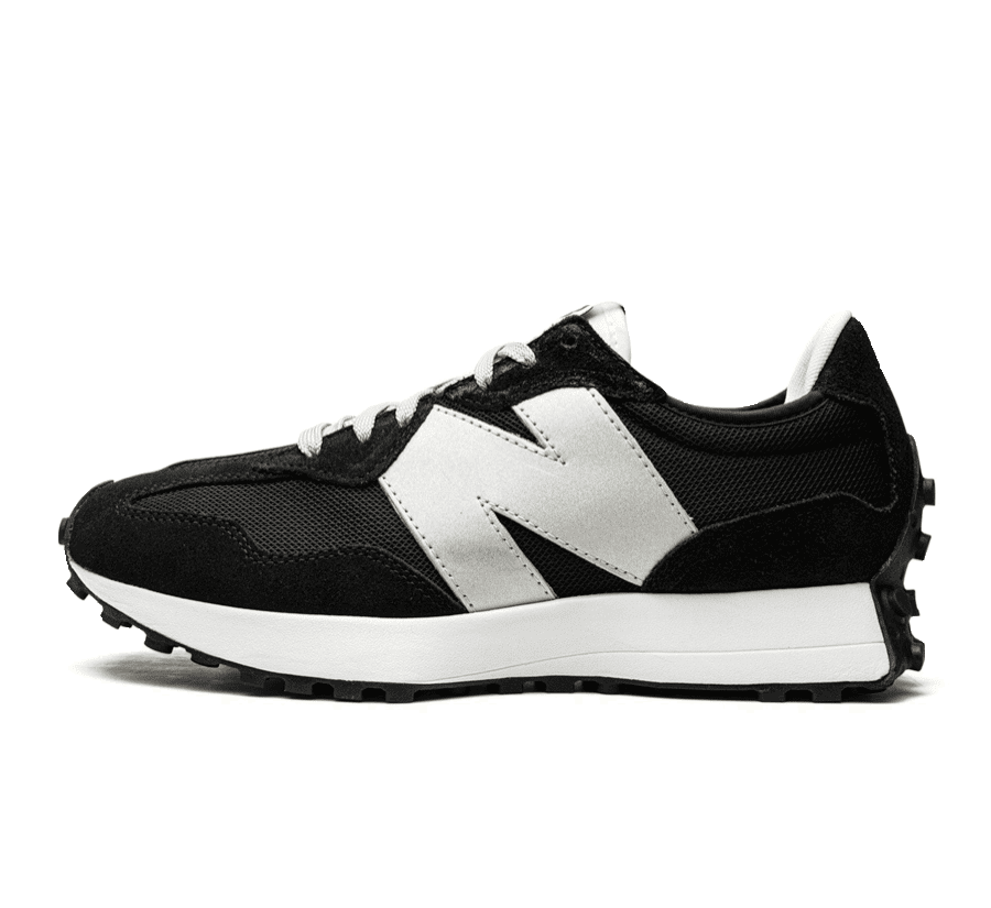 New Balance 327 Black Metallic Silver