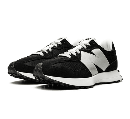 New Balance 327 Black Metallic Silver