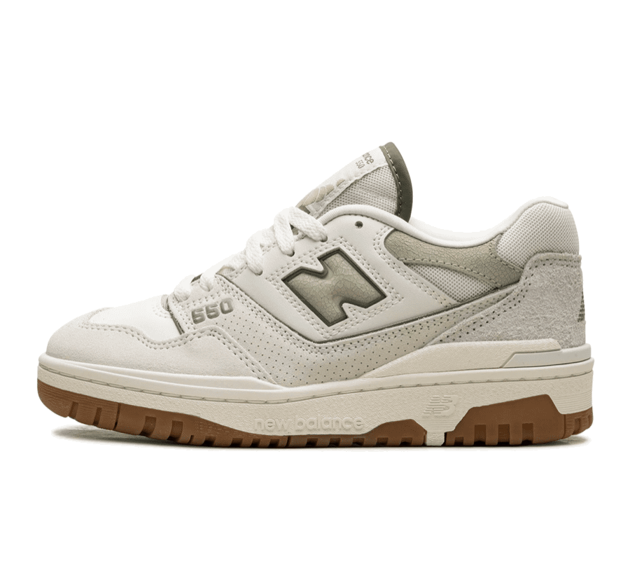 New Balance 550 White Olive Gum