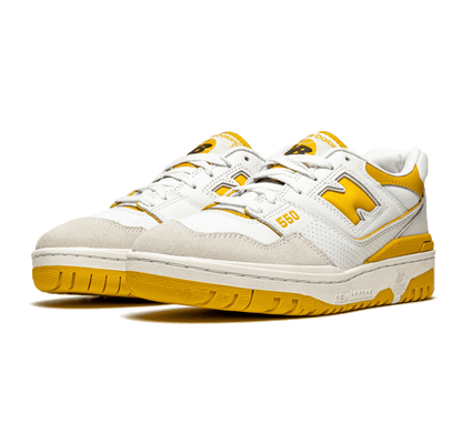 New Balance 550 White Varsity Gold