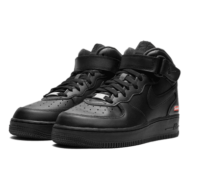 Nike Air Force 1 Mid x Supreme "Black"