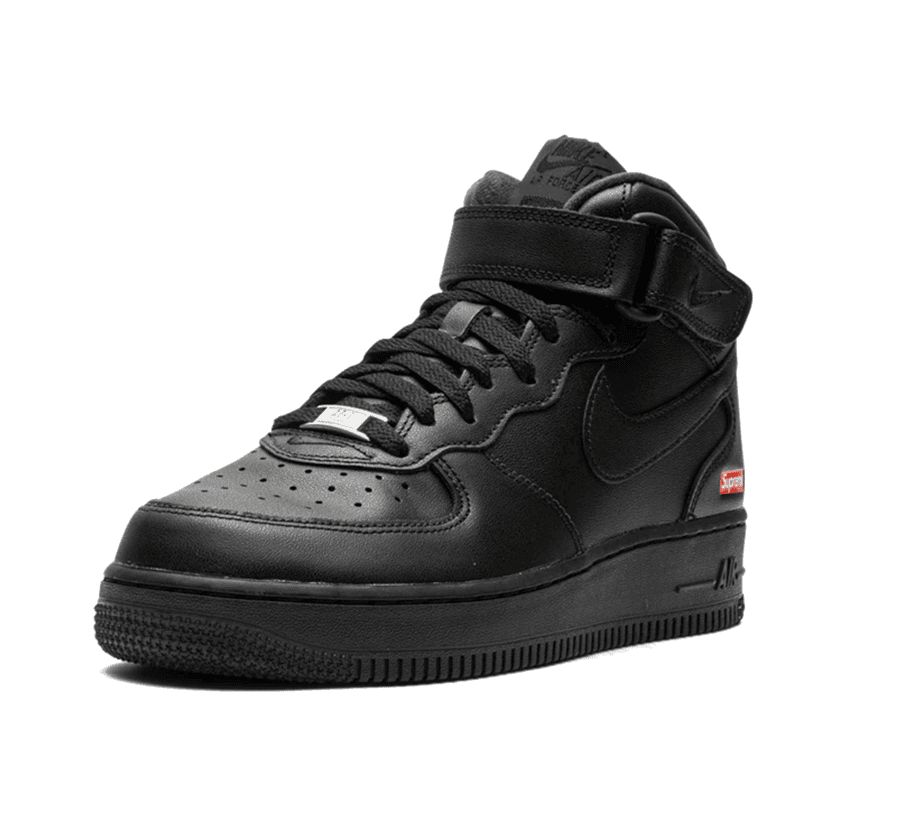 Nike Air Force 1 Mid x Supreme "Black"