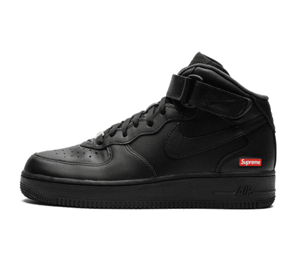 Nike Air Force 1 Mid x Supreme "Black"